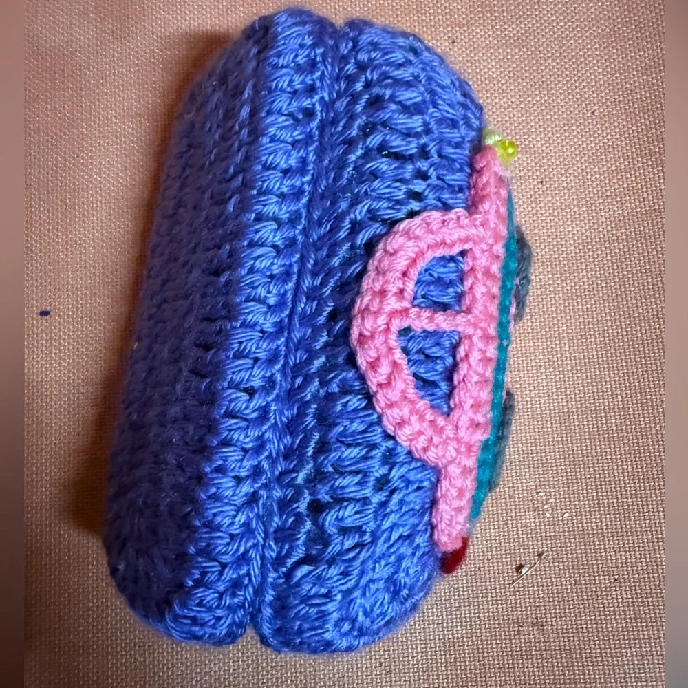 Crochet Sunglasses Case - Multicolor
